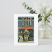 Buitenste Uitzicht van Bernstein's Fish Grotto ove Briefkaart (Staand voorkant)