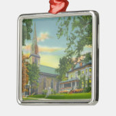 Buitenste Uitzicht van de kathedraal van St. Mary Metalen Ornament (Links)