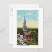 Buitenste Uitzicht van de Park Street Church Briefkaart (Voorkant / Achterkant)