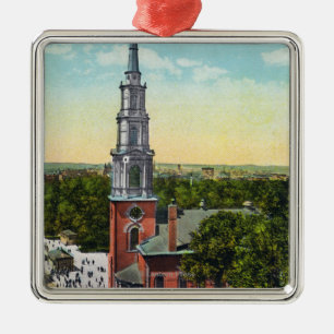 Buitenste Uitzicht van de Park Street Church Metalen Ornament