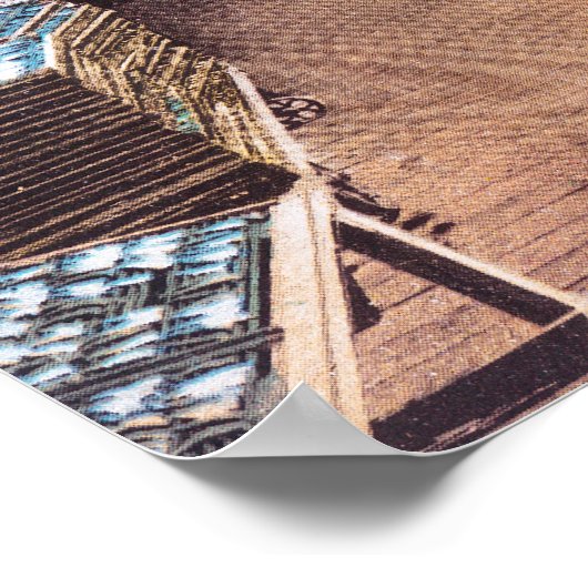 Buitenste Uitzicht van de verpakking van Del Monte Poster (Hoek)