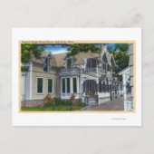 Buitenste Uitzicht van een standaard Ginger Bread Briefkaart (Voorkant)