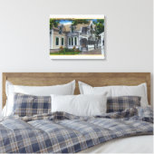 Buitenste Uitzicht van een standaard Ginger Bread Canvas Afdruk (Insitu (Slaapkamer))
