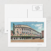 Buitenste Uitzicht van het Eastman Theater & Schoo Briefkaart (Voorkant / Achterkant)