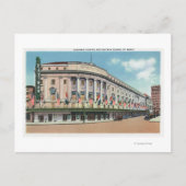 Buitenste Uitzicht van het Eastman Theater & Schoo Briefkaart (Voorkant)
