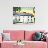 Buitenste Uitzicht van Moll Pitchers Birthplace Canvas Afdruk (Insitu (Woonkamer))