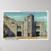Buitenste Uitzicht van Whiteface Mt Castle Poster (Voorkant)