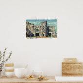 Buitenste Uitzicht van Whiteface Mt Castle Poster (Keuken)