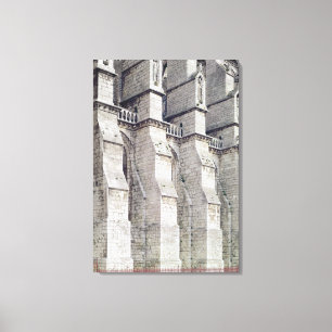 Buitenste Uitzicht waarop de knoppen zijn afgebeel Canvas Afdruk