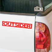 Buitenstempel Bumpersticker (Op Truck)