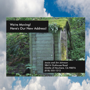 Buitenthouse Funny Change of Address Briefkaart