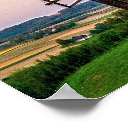 Buitenthouse windmolen poster (Hoek)