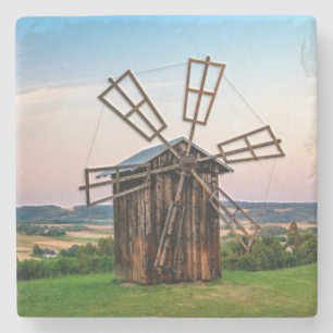 Buitenthouse windmolen stenen onderzetter