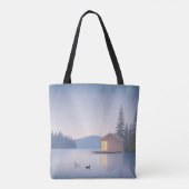Buitentijd Groot Tote Bag (Achterkant)