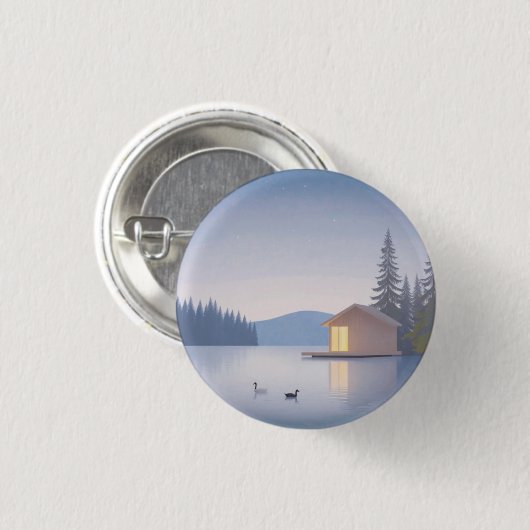 BuitenTijd Ronde Button 3,2 Cm (Voorkant /achterkant)