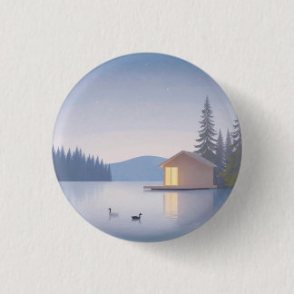 BuitenTijd Ronde Button 3,2 Cm