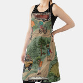 buitentoneel: wandelaars, fietsen schort (Insitu)