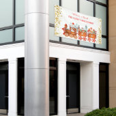Buitentrainbanner Spandoek (Buitenkant Gebouw)