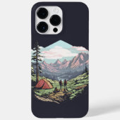 Buitenuniek, retro/ grafisch Case-Mate iPhone case (Achterkant)