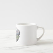 Buitenuniek, retro/ grafisch espresso kop (Rechts)