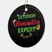 Buitenverlichting deskundige kerstdecorator keramisch ornament (Links)