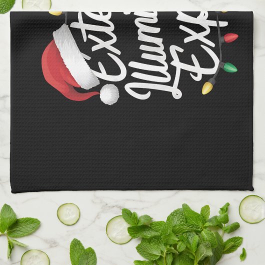 Buitenverlichting expert kerstlicht decor theedoek (Gevouwen)