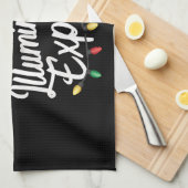 Buitenverlichting expert kerstlicht decor theedoek (Quarter Fold)