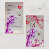 BUITENVERPAKKING IN SPARKLES 3 MONOGRAM VISITEKAARTJE (Voorkant / Achterkant)