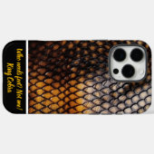 Buitenvondsten: gedetailleerde slangenhuidpatronen Case-Mate iPhone case (Achterkant (horizontaal))