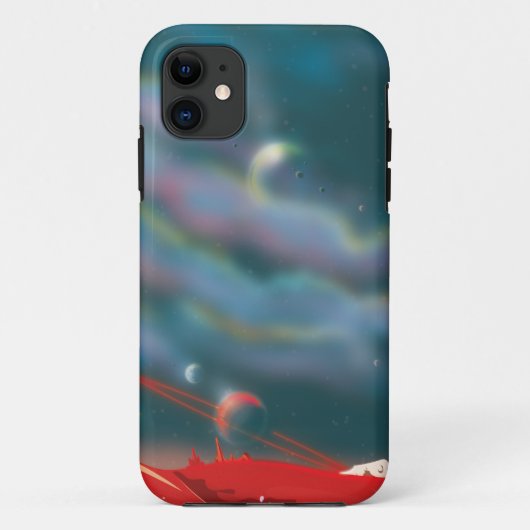 Buitenwereldse wereld Case-Mate iPhone case (Achterkant)