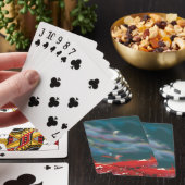 Buitenwereldse wereld pokerkaarten (Insitu)