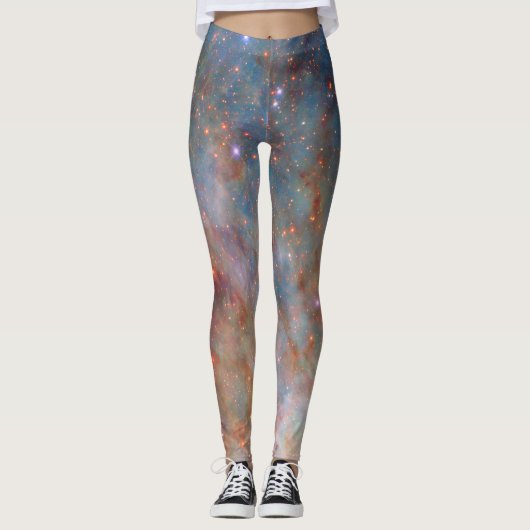Buitenwijken van de Tarantula-nevel Leggings (Voorkant)