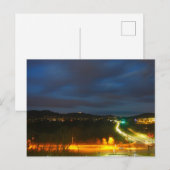 Buitenwijken van Franklin, Tennessee bij nacht Briefkaart (Voorkant / Achterkant)