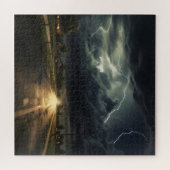 buitenwijken van onweersbuien legpuzzel (Horizontaal)