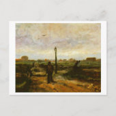 Buitenwijken van Parijs (F264)Van Gogh Fine Art Briefkaart (Voorkant)