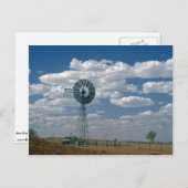 Buitenwindmolen, Zuid-Australië Briefkaart (Voorkant / Achterkant)
