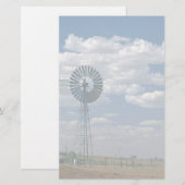 Buitenwindmolen, Zuid-Australië Briefpapier (Voorkant / Achterkant)