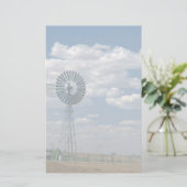 Buitenwindmolen, Zuid-Australië Briefpapier (Staand voorkant)