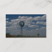 Buitenwindmolen, Zuid-Australië Visitekaartje (Achterkant)