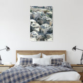 Buitenzijde van David's Tomb Canvas Afdruk (Insitu (Slaapkamer))