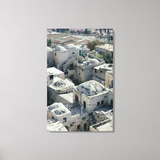 Buitenzijde van David's Tomb Canvas Afdruk (Voorkant)