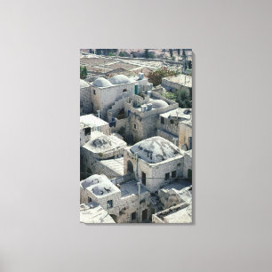 Buitenzijde van David's Tomb Canvas Afdruk