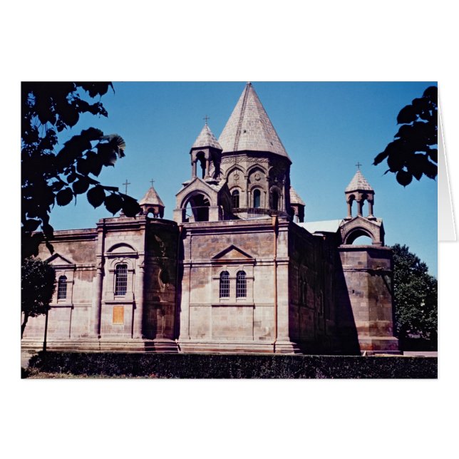 Buitenzijde van de kathedraal van Etchmiadzin (Voorkant Horizontaal)