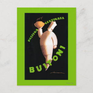 Buitoni Pasta Promotional Poster Briefkaart