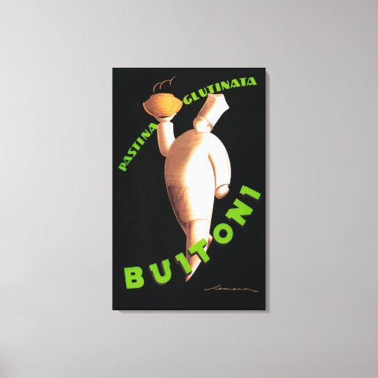 Buitoni Pasta Promotional Poster Canvas Afdruk (Voorkant)