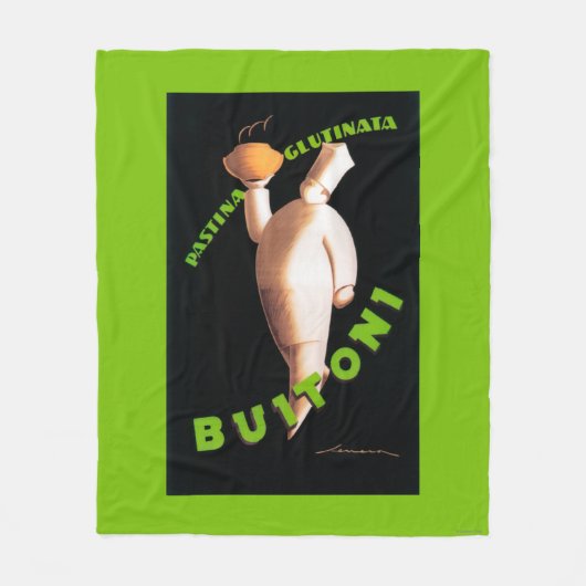Buitoni Pasta Promotional Poster Fleece Deken (Voorkant)