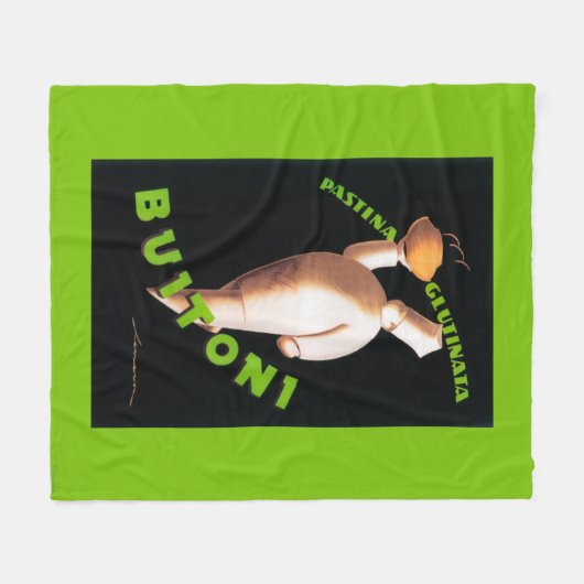 Buitoni Pasta Promotional Poster Fleece Deken (Voorkant (Horizontaal))