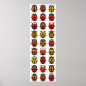 Buizen, bugs, bubbels - buikpatroon poster (Voorkant)