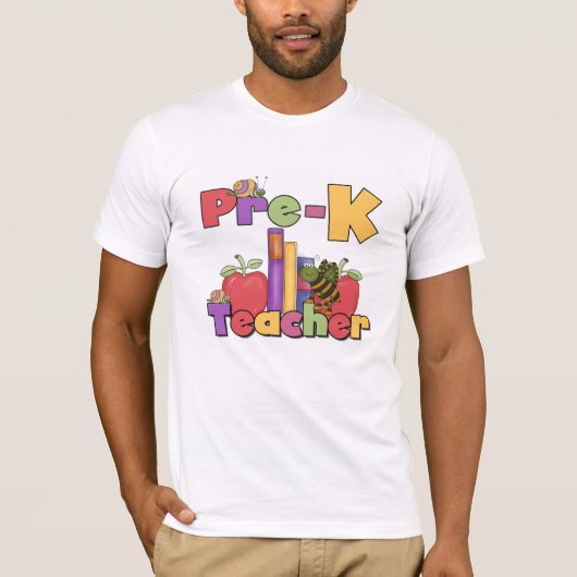Buizen en appels voor de leerkracht t-shirt (Voorkant)