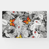 Buizen en bladeren spandoek (Horizontaal)